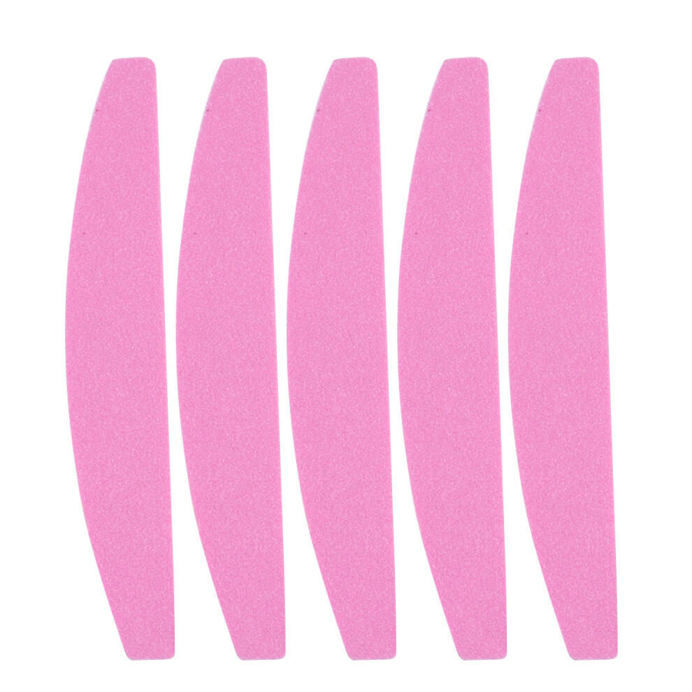 Artibetter 1 Set 10 Pcs Double-Sided Adhesive Nail File Sticks With Iron Plate