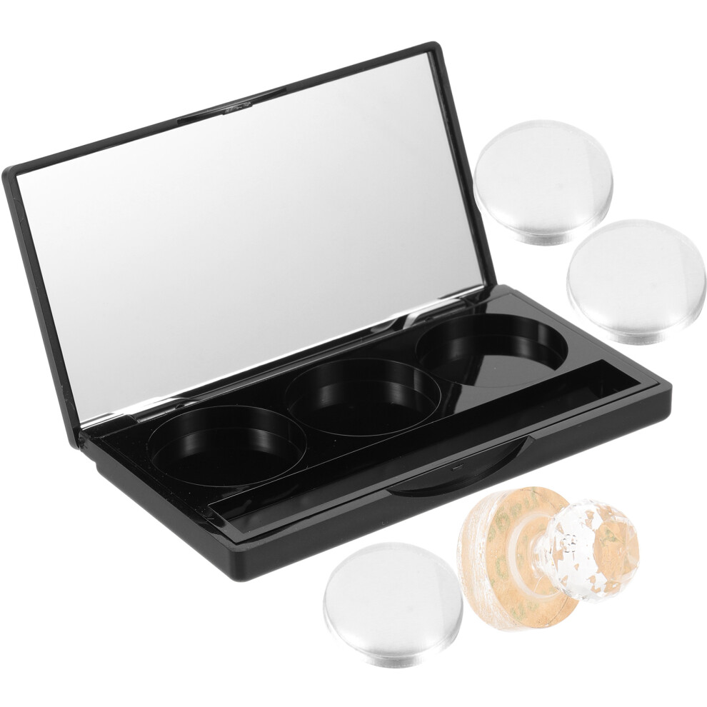 Aboofan 1 Set Empty Eyeshadow Palette With Pans, Makeup Container Case
