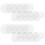 20pcs acrylic blank drink tags for parties 5