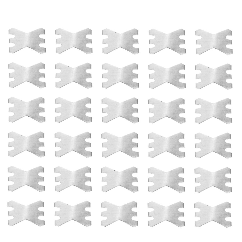 Aboofan 50Pcs Bandage Fixing Clips Metal Fasten Buckles For Home Use