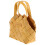 hand-held woven flower basket with wicker handle decorative 8