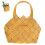 hand-held woven flower basket with wicker handle decorative 6