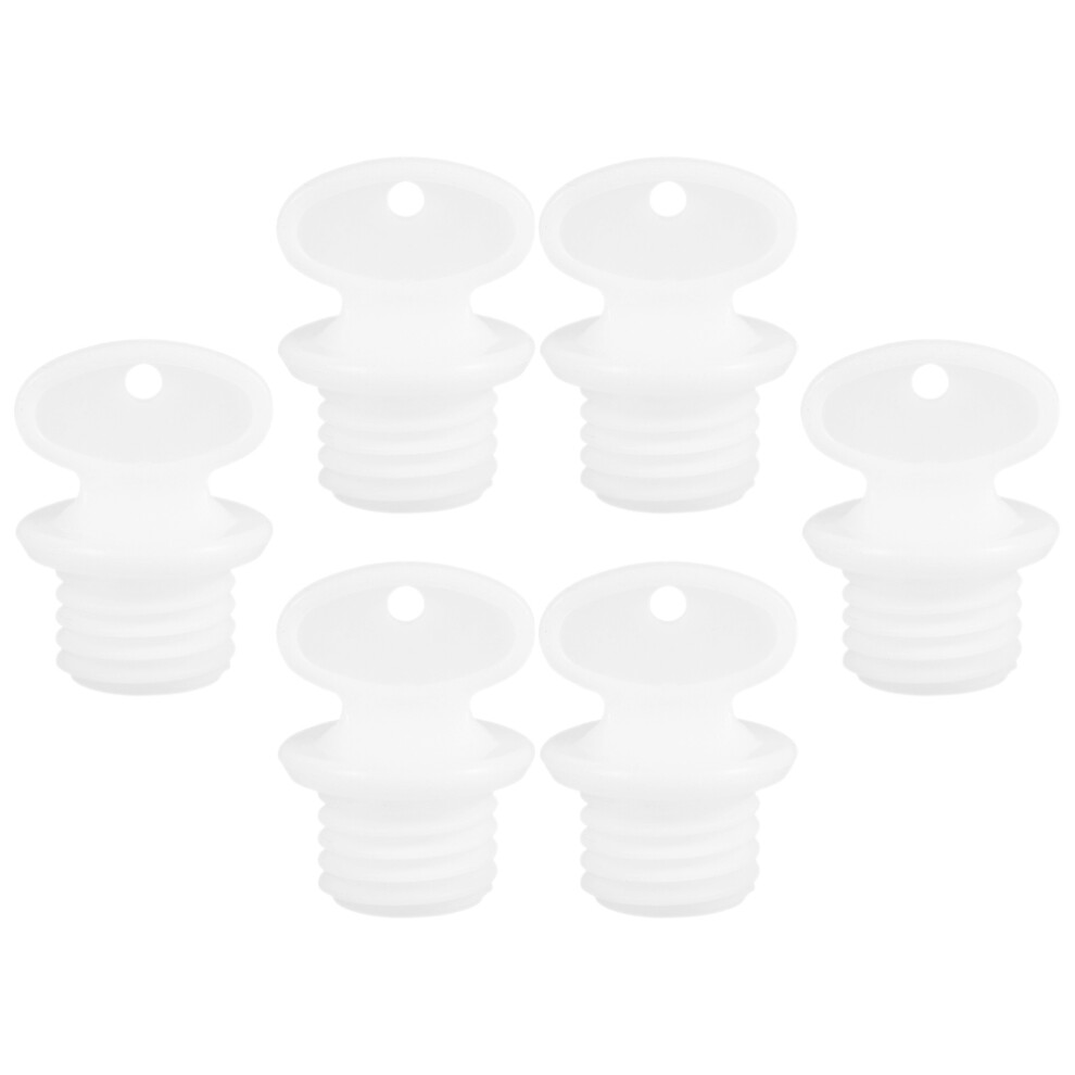 Aboofan 6Pcs Replacement Caps For Hot Water Bottles And Travel Bags