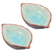 2 pcs calligraphy ink holder and brush washing dish for study room