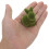 4pcs mini flocked bunny ornaments for easter decoration 6