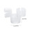 100 pcs balloon clip ring connector for decorative arches 2