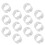 100 pcs balloon clip ring connector for decorative arches 1