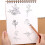 2pcs spiral coil notepads a4 drawing pad notebook journal 3