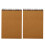 2pcs spiral coil notepads a4 drawing pad notebook journal 5