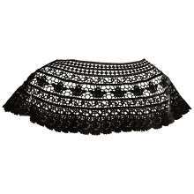 1Pc Hollow Thin Short Style Shawl Wrap For Women Girl