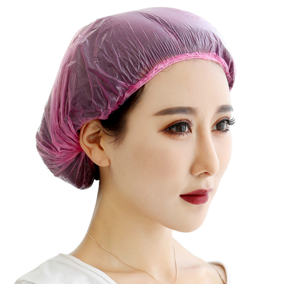 Vaguelly 400Pcs Disposable Bath Caps Thickened Shower Hats For Home Salon Spa