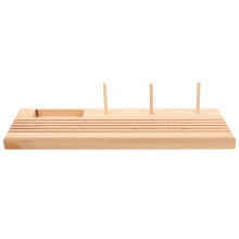 Wooden Spool Holder Storage Rack Sewing Thread Organizer