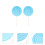 2pcs creative lollipop scene ornaments simulation props 4