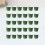 50pcs solid color green muffin cups for baking and parties 5