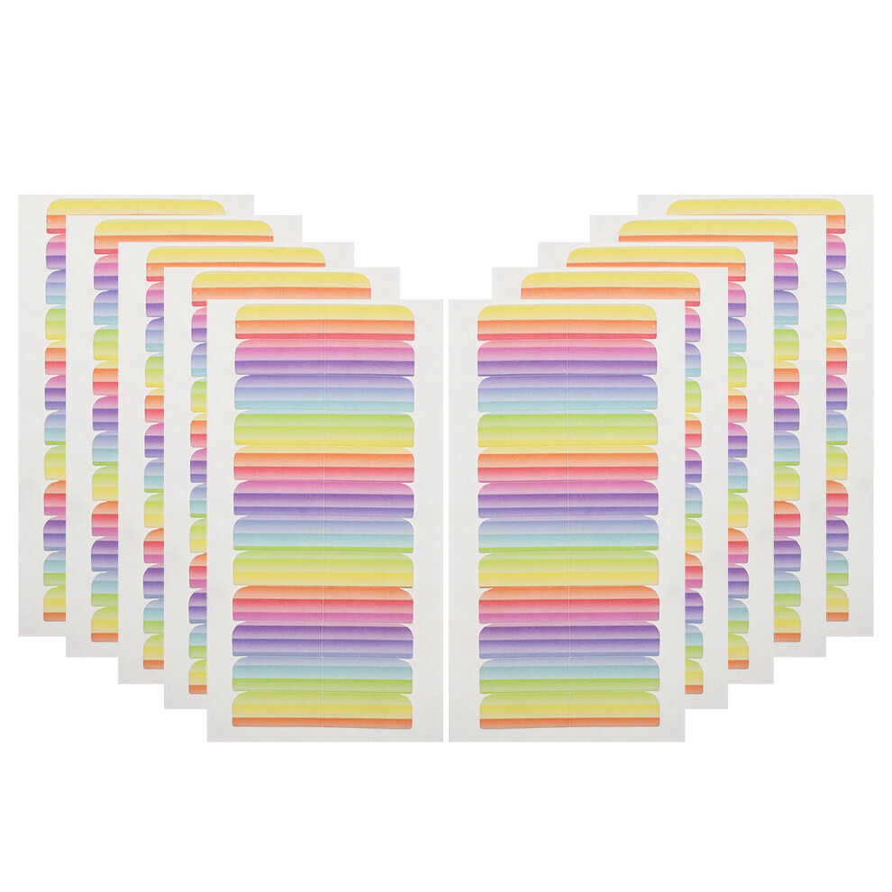 Vaguelly 10Pcs Double Sided Hair Tape Tabs For Human Hair Extensions