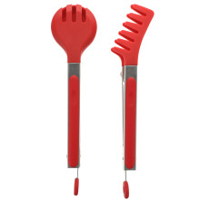 2Stk Ergonomische Küchenklammern Silikon Und Stahl