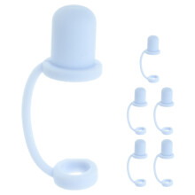 6Pcs Thickened Straw Covers For Daily Use End Plugs Caps Protectors
