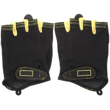 1 pair stylish half-finger sports gloves for durable training use