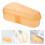 10pcs transparent plastic pacifier case large capacity for travel home 11