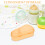 10pcs transparent plastic pacifier case large capacity for travel home 10