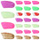 140pcs/7 sets pet claw cover for cat size l 1