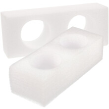 2pcs 2-hole coffee cup trays for takeout milk tea packing