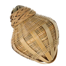 1pc Bamboo Woven Cage Portable Cricket Cage Storage Basket
