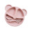 3pcs wheat straw kids plate set with spoon fork shape 1