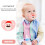 infant food grade silicone pacifier for baby 0-3 years random pattern 7
