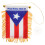 flag car mirror charm hanging rearview ornament 3