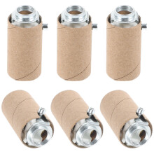 6 pcs candelabra socket e12 base bulb holder lamp part for making lamp