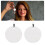 10 Lege Tags Titaniumstaal Hangers 10