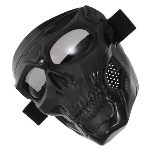 cycling face cover with goggle and skull shaped muff 2
