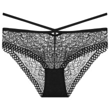 1Women Lace Underwear Zwart Sexy Slipje Kant Bruiloft