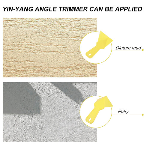 10pcs plastic drywall corner for stucco removal and cleaning 2