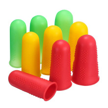 1 set 9pcs silicone finger sleeves anti-scald anti-skid protection