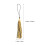 4Pcs Versatile Multi Graduation Tassels for Graduation Gown Cap Decor 2