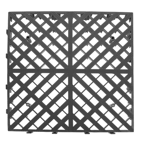 interlocking car wash grid mat heavy-duty non-slip with drainage