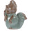 1Pc Brown Ceramic Tea Pet Table Ornament Desktop Decoration 4