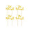 6 pcs cupcake picks with eid mubarak toppers for cake decor 3