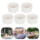 5pcs white ceramic baking bowls heat resistant dessert cups kitchen 4