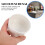 5pcs white ceramic baking bowls heat resistant dessert cups kitchen 9