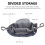 1 pc durable pushchair storage bag for pram stroller multipurpose use 7