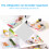 6Pcs Plastic Sundry Basket Compact Desktop Organizer Assorted 11