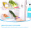 6Pcs Plastic Sundry Basket Compact Desktop Organizer Assorted 9