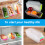 6Pcs Plastic Sundry Basket Compact Desktop Organizer Assorted 8