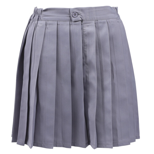 1Jupe Plissée Spandex Jupe Scolaire Confortable