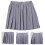 1Jupe Plissée Spandex Jupe Scolaire Confortable 5