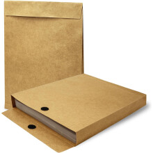 30 Pack Expandable Kraft Envelopes 13 x 9.4 Inch, Large Heavy-Duty Hook-and-Loop Fastener Mailing Envelopes 200gsm