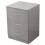 Modern Gray Bedside Table with 3 Drawers 6